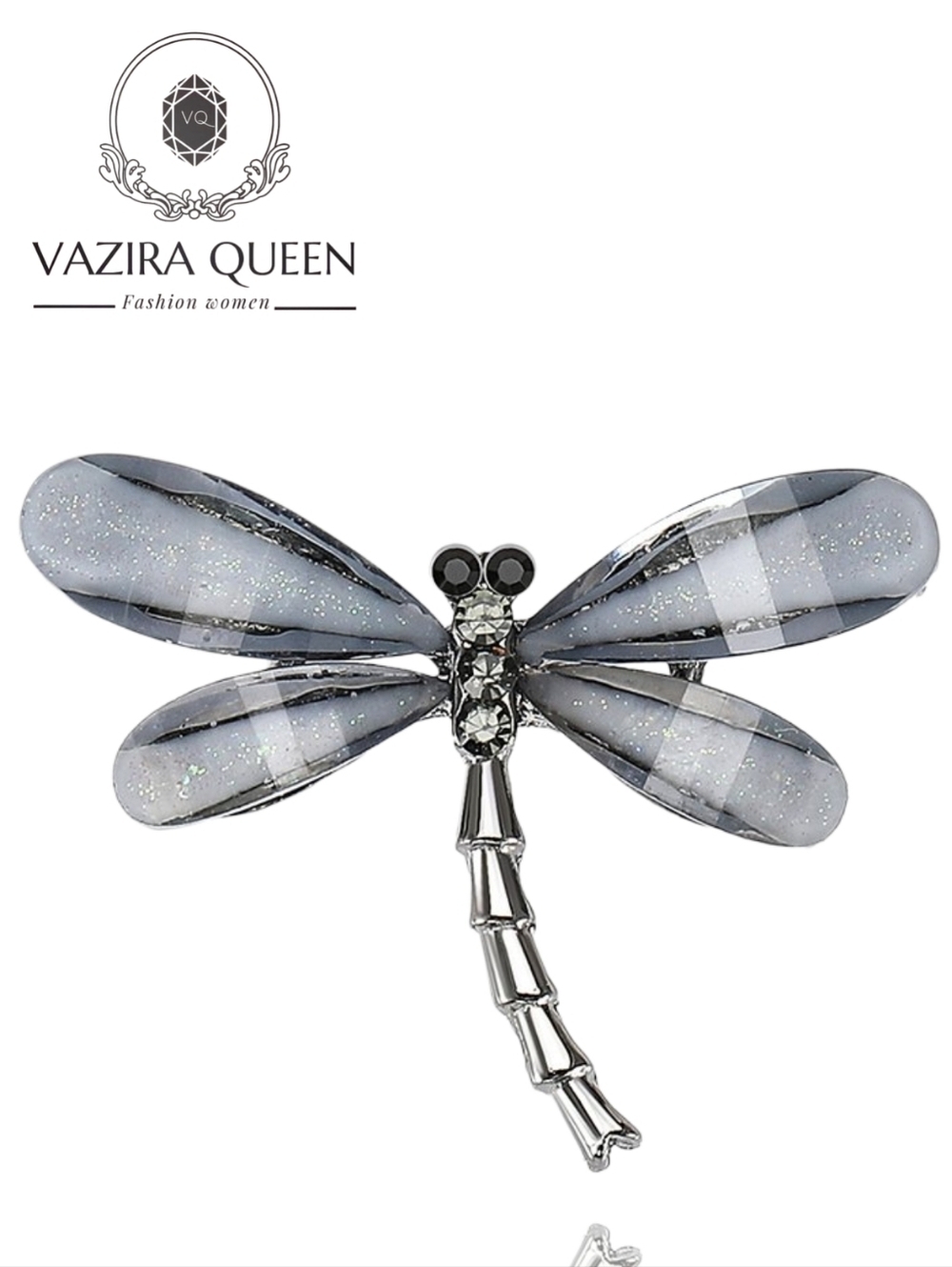 VQ Dragonfly Brooch